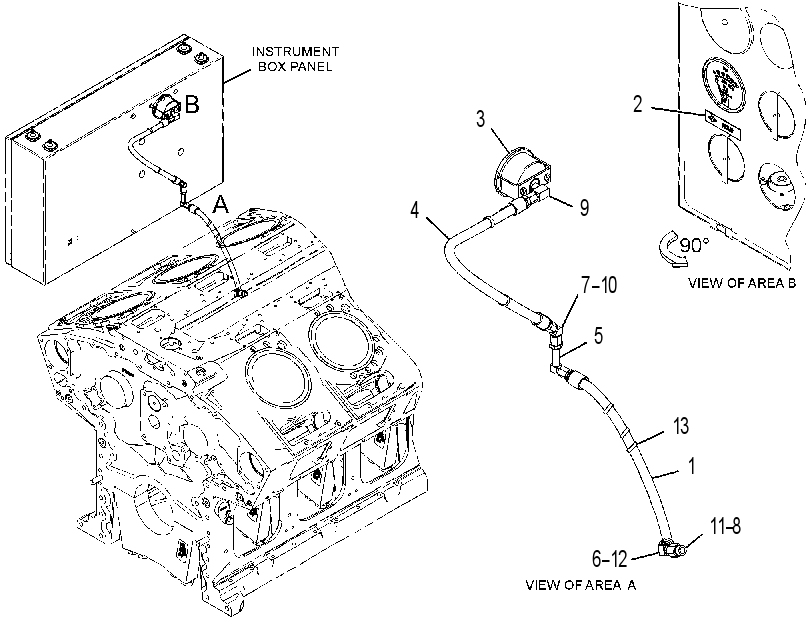 GAUGE GP-ENGINE OIL PRESSURE 4166966 CAT