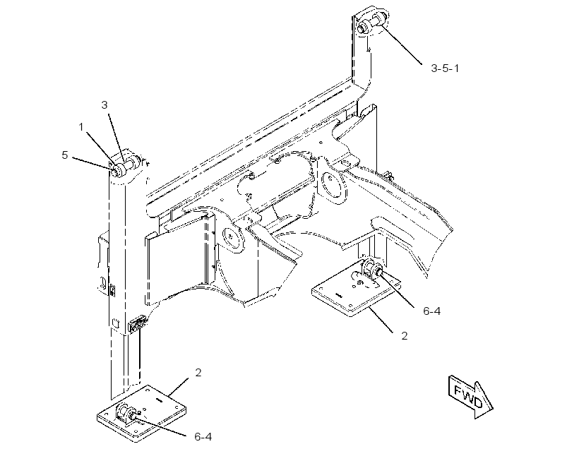 STABILIZER GP-BACKHOE 3285964 CAT