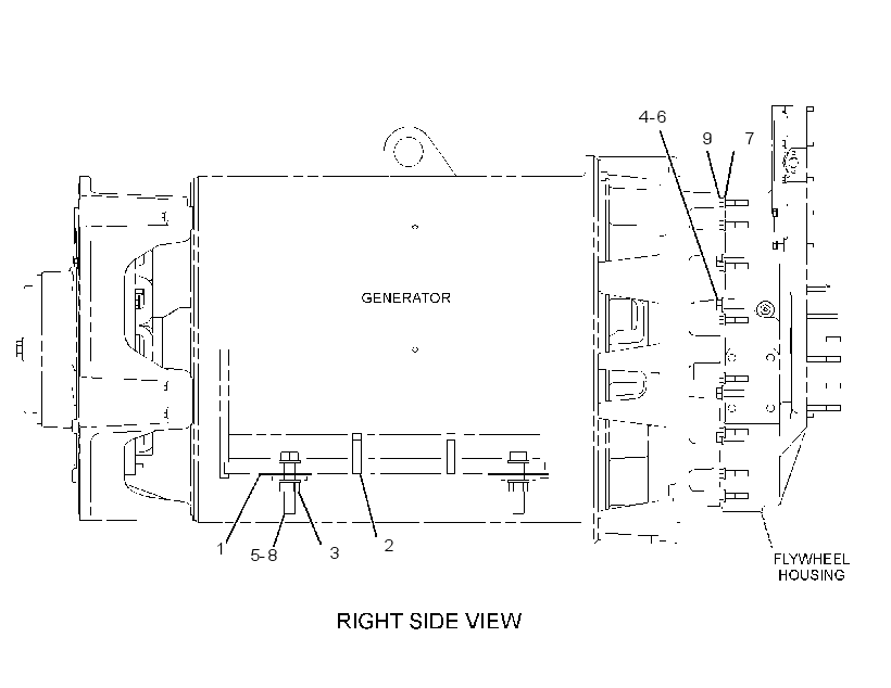 FASTENER GP-GENERATOR 4260983 CAT