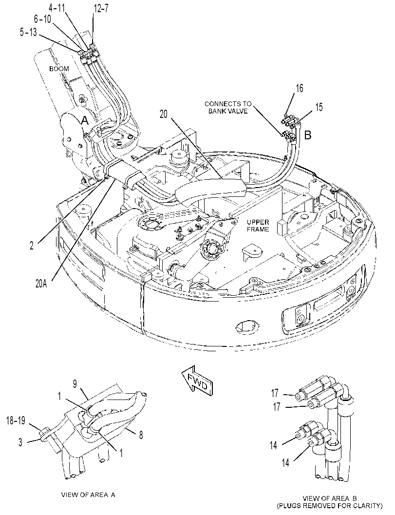 Трубопроводы передние 3980760 CAT