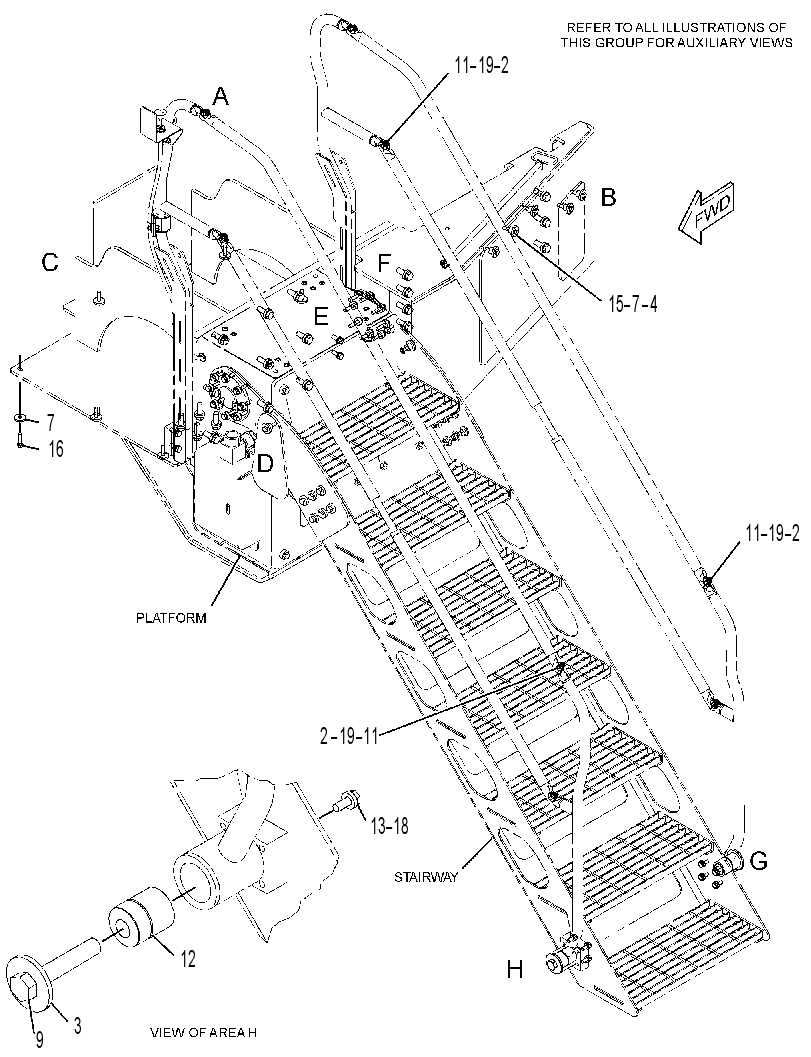FASTENER GP-PLATFORM 3759550 CAT