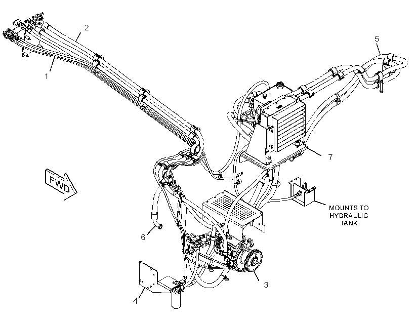 PUMP & LINES GP-HYDRAULIC 3904261 CAT
