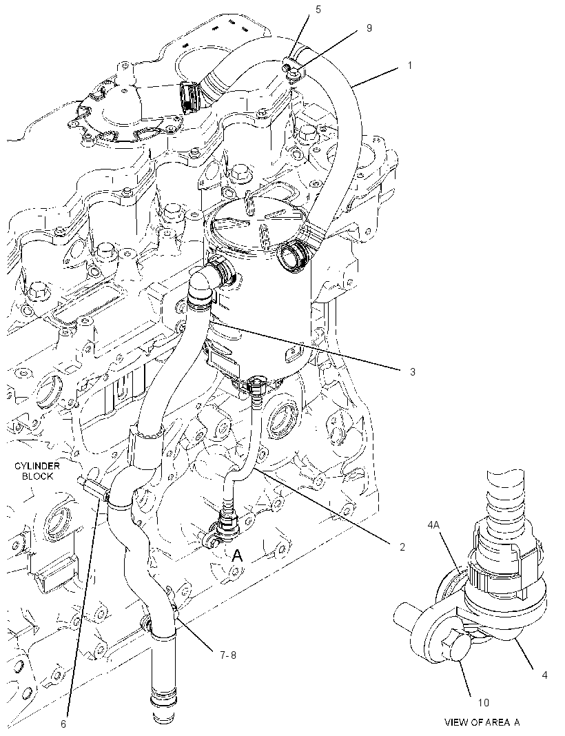 DRAIN GP-FUMES DISPOSAL 3561120 CAT