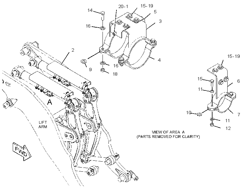 GUARD GP-TILT CYLINDER 4172417 CAT