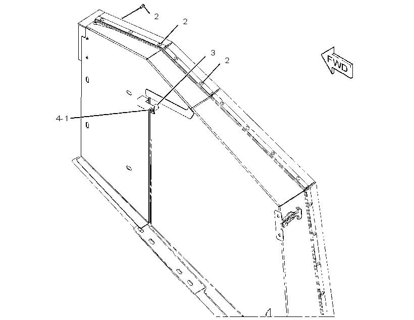 Панель боковая 3782024 CAT