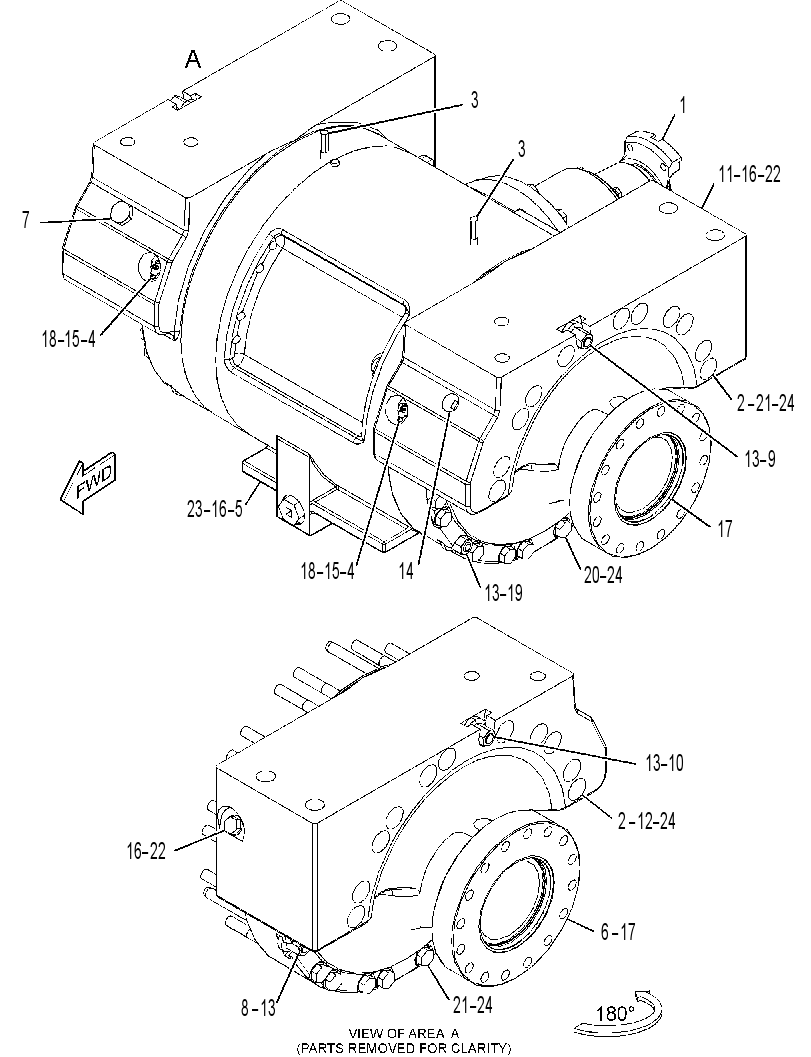 AXLE GP-FIXED 1777622 CAT