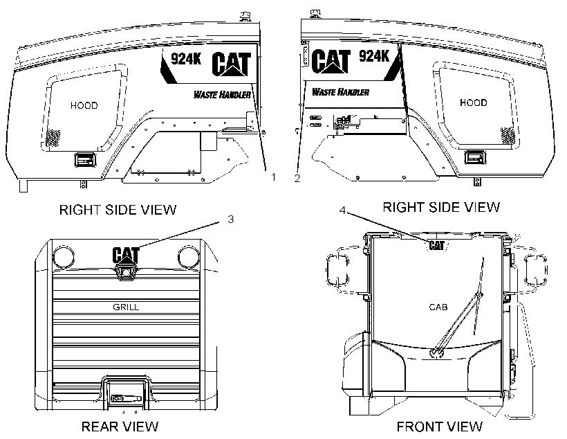 Плёнка 3628676 CAT