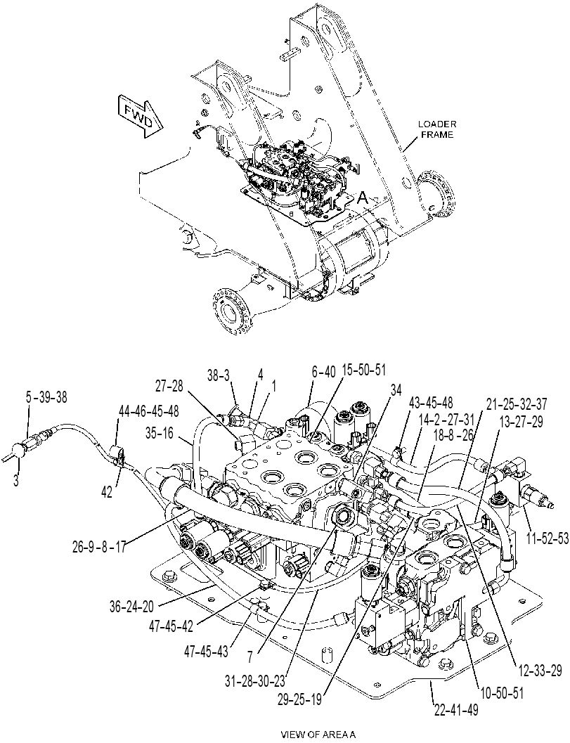 VALVE & MTG GP-LOG LOADER 3805759 CAT