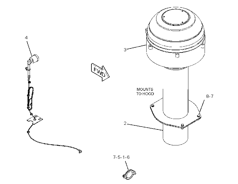 PRECLEANER AR 3838140 CAT