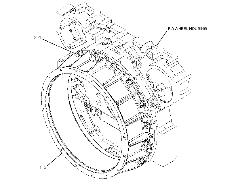 ADAPTER GP-FLYWHEEL HOUSING 3983142 CAT