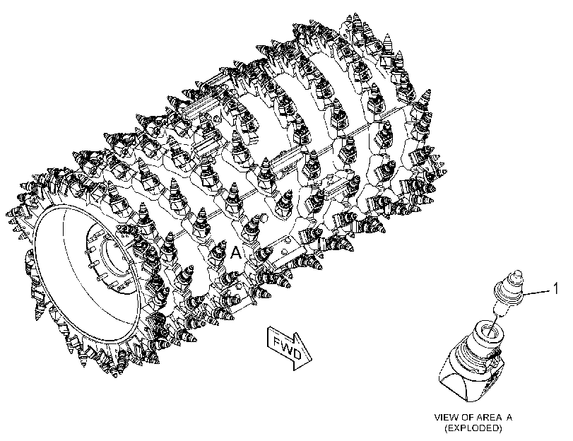 KIT-CUTTER BIT 2227579 CAT