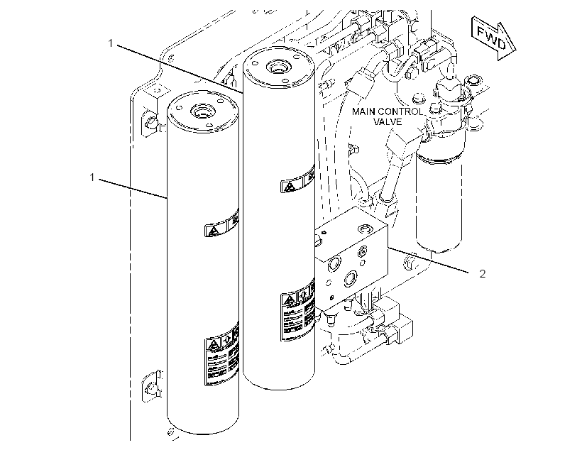 VALVE GP-ACCUMULATOR CHARGING 3739358 CAT