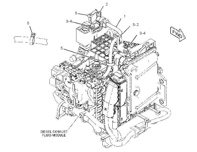 WIRING GP-PUMP 3993225 CAT
