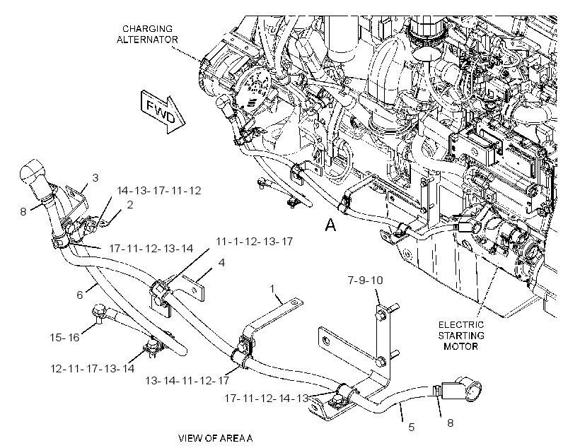 CABLE GP-ELECTRICAL 3475032 CAT