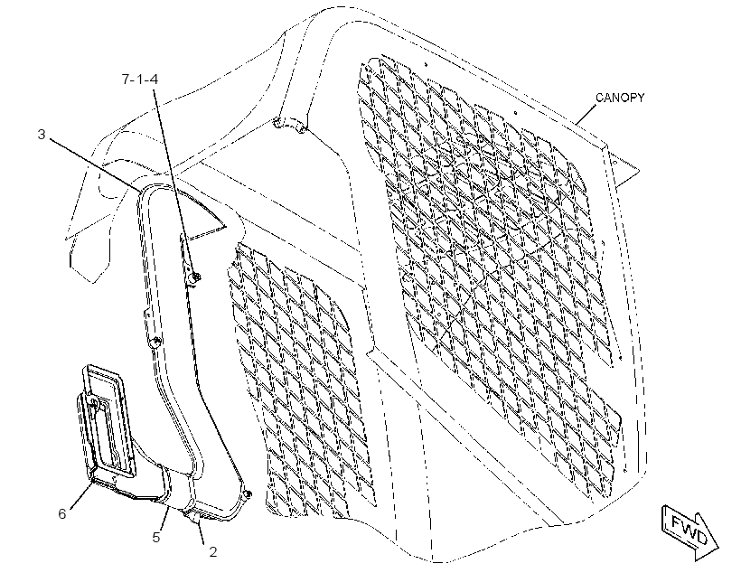 KIT-AIR CONDITIONER BREATHER 3887849 CAT