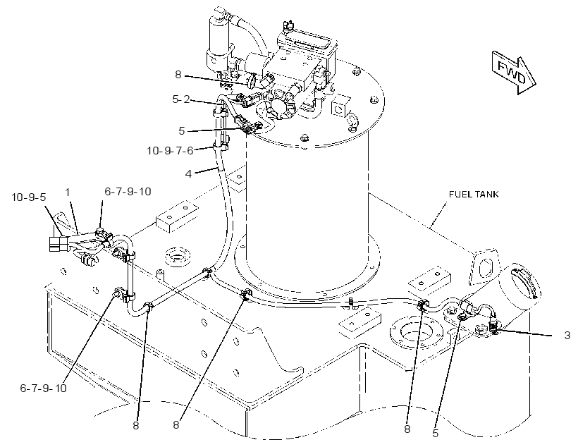 WIRING GP-AUTOLUBE CONTROL 3475082 CAT