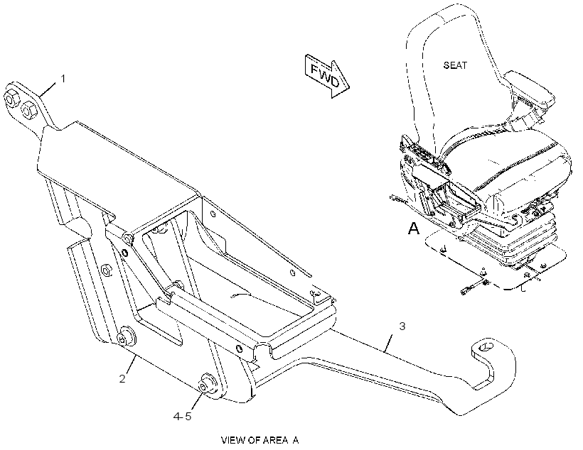 MOUNTING GP-OPERATOR CONSOLE 2764963 CAT