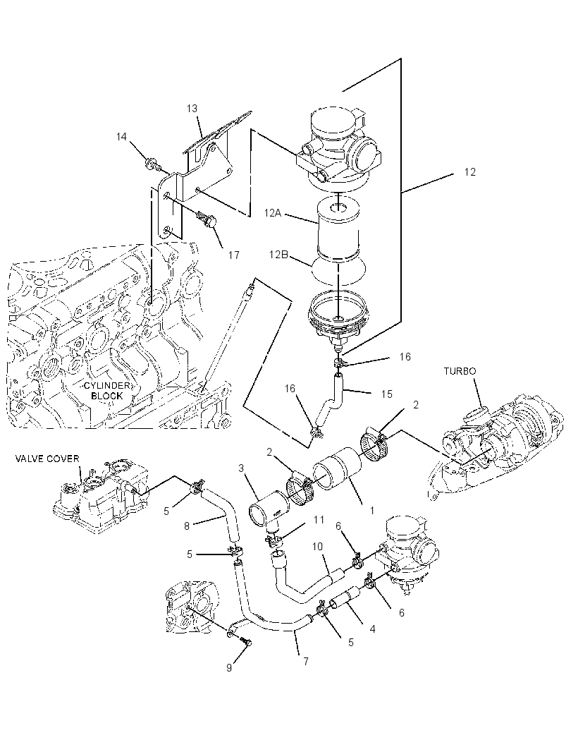 SEPARATOR GP-OIL 4372567 CAT