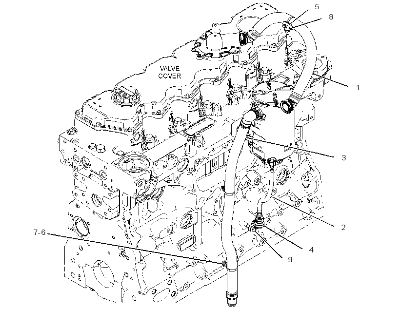 DRAIN GP-FUMES DISPOSAL 3561127 CAT