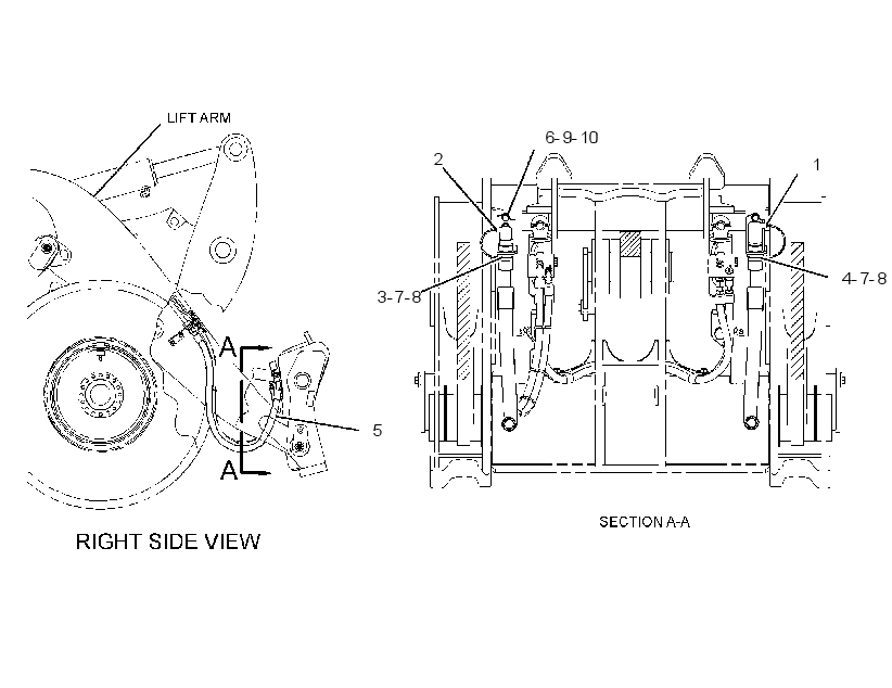 KIT-AUXILIARY LINES 3874184 CAT