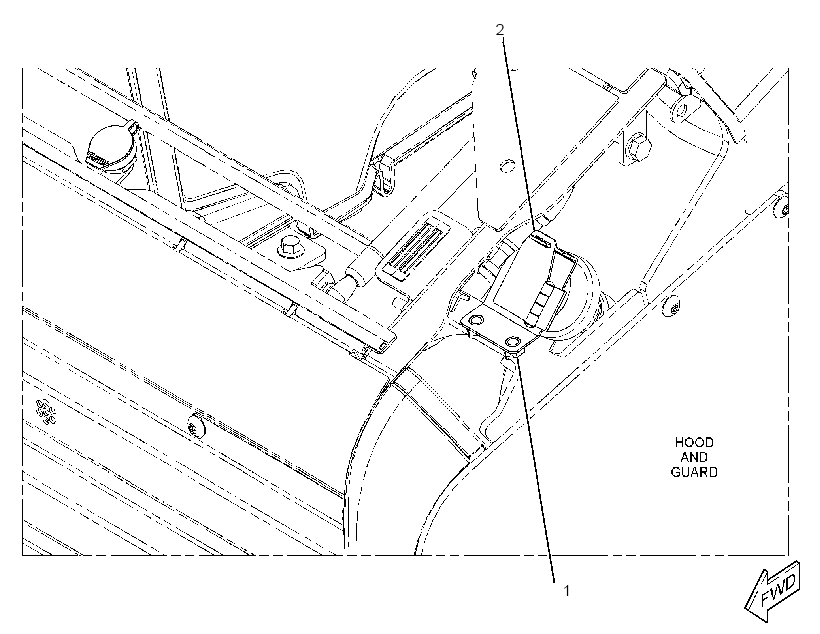 BRACKET AS 4331540 CAT