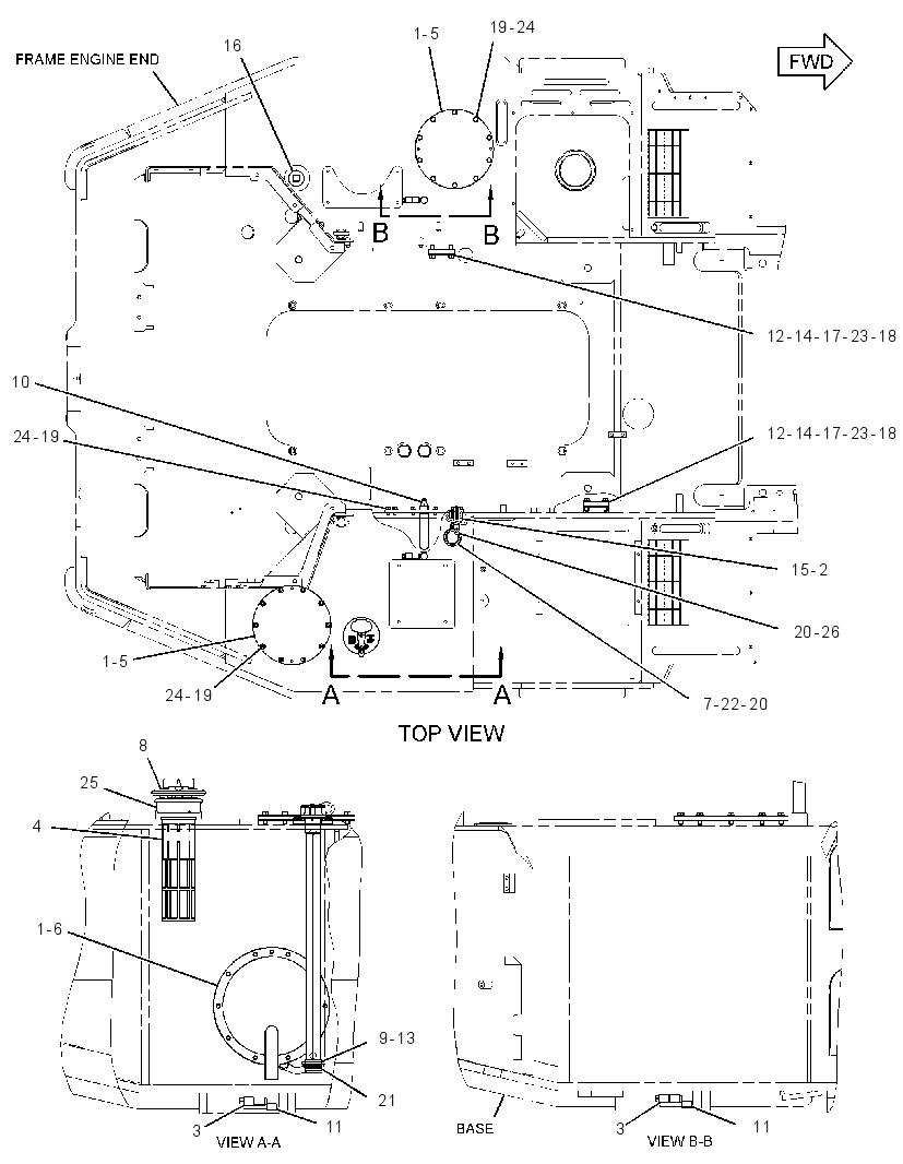 ADAPTER GP-FUEL FILL 3800113 CAT