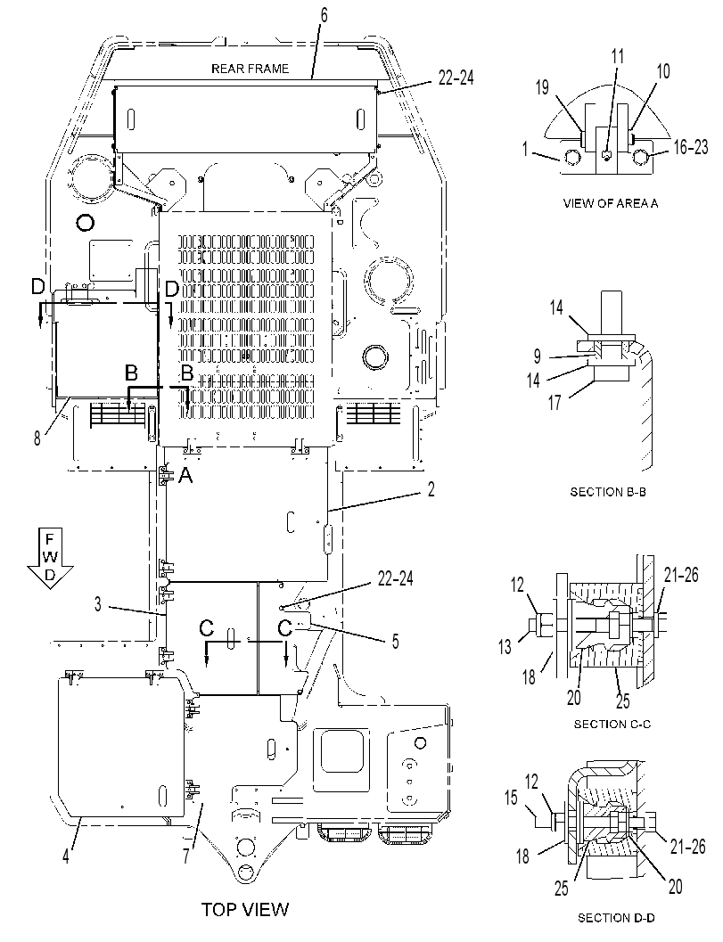 COVER GP-DECK 3702675 CAT