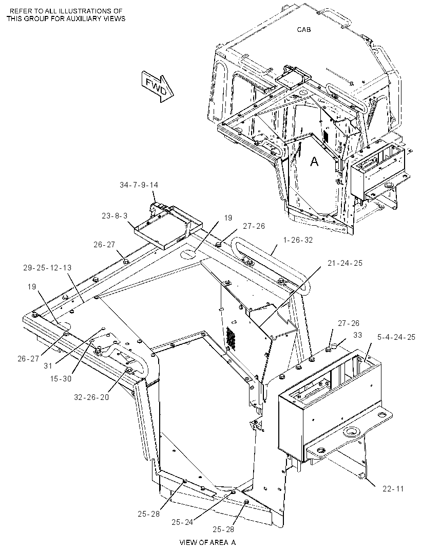 PLATFORM GP-CAB 3694134 CAT