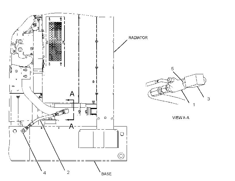 LINES GP-COOLANT DRAIN 4255275 CAT