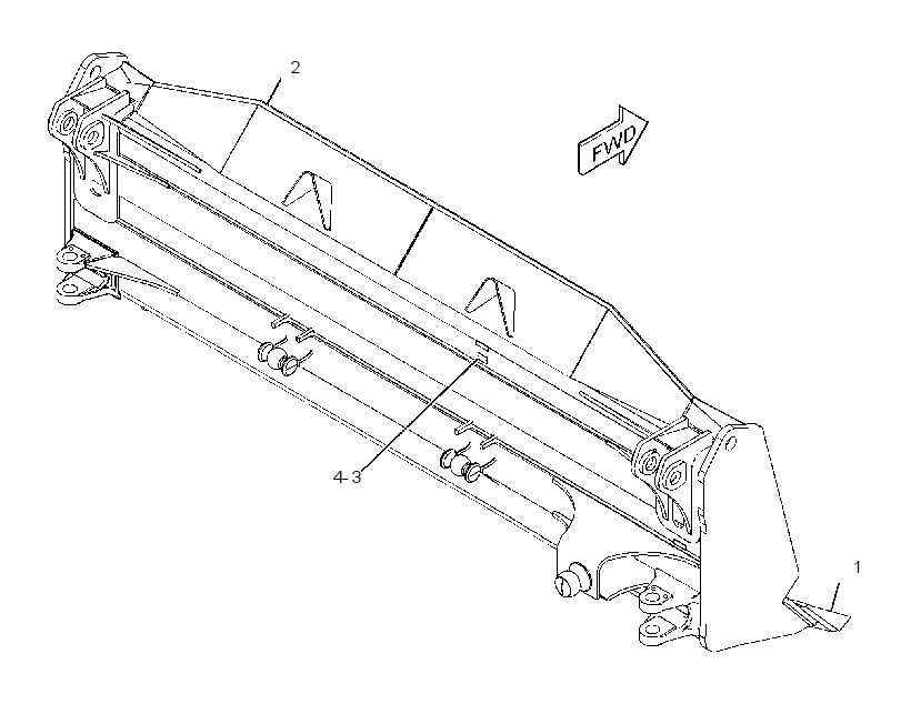BLADE & EDGE GP-SEMI-UNIVERSAL 3852626 CAT