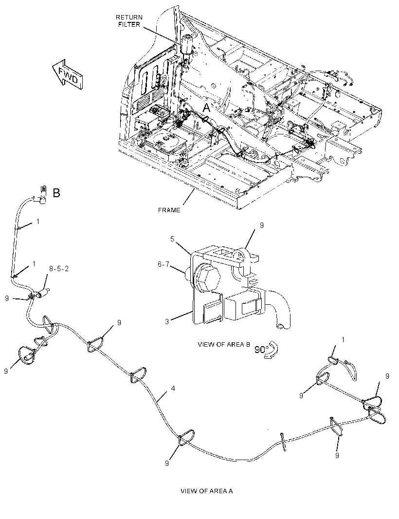 WIRING GP-HYDRAULIC CONTROL 3690246 CAT
