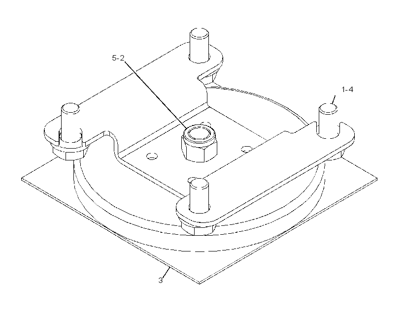 MOUNTING GP-RECEIVER 3904507 CAT