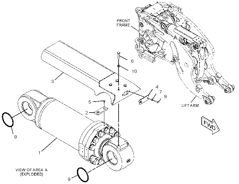 CYLINDER & SEAL GP-TILT 3799802 CAT
