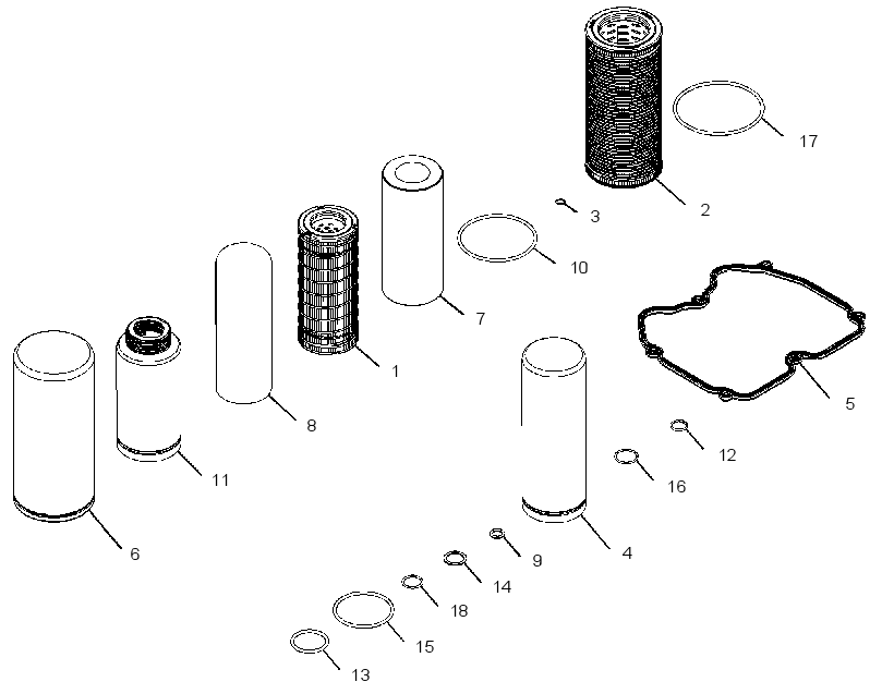 KIT-FILTER SERVICE 4342098 CAT