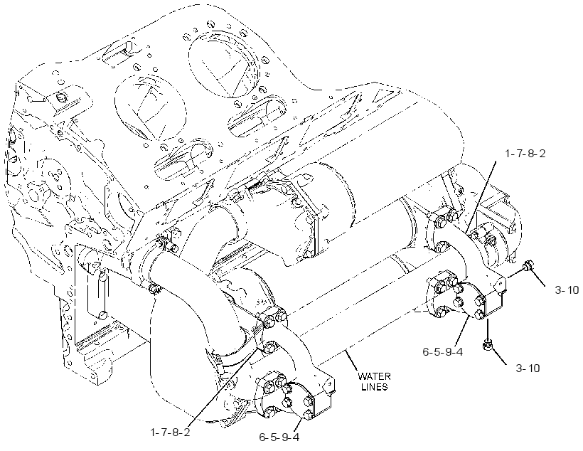 CONNECTION GP-OIL 4354104 CAT