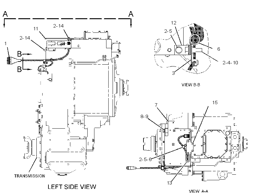 WIRING GP-TRANSMISSION 4341043 CAT