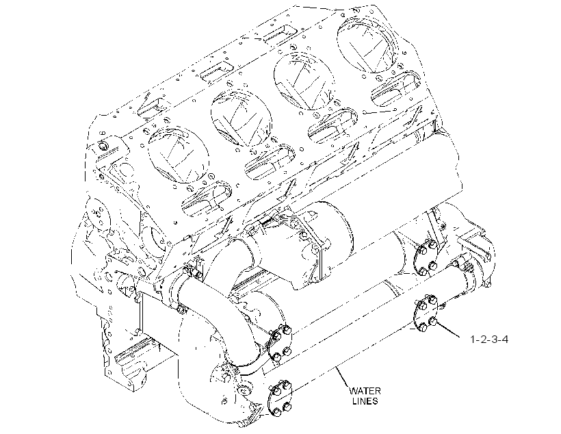 COVER GP-WATER LINES 4354096 CAT