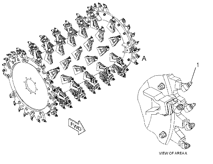 KIT-CUTTER BIT 3421302 CAT
