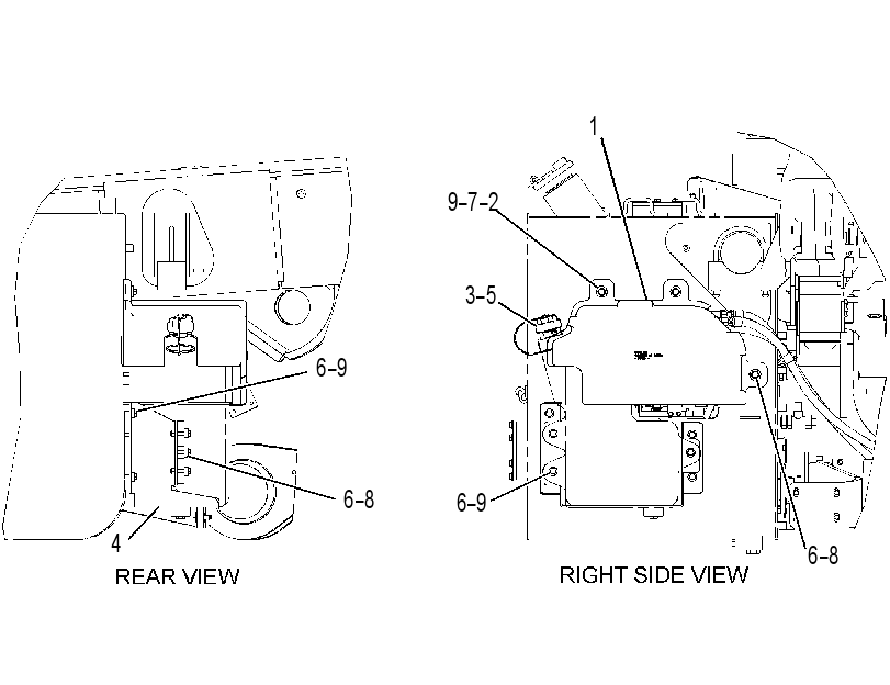 MOUNTING GP-DEF TANK 3623355 CAT