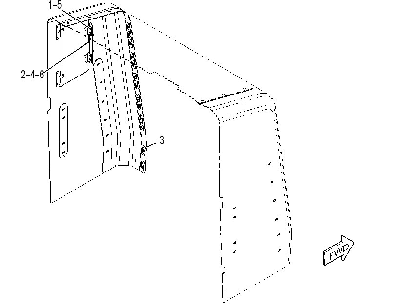 COWLING GP 3392261 CAT