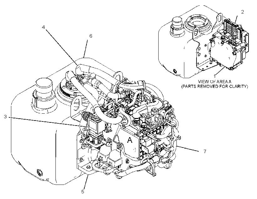 Модуль AdBlue (компоновка) 3996097 CAT