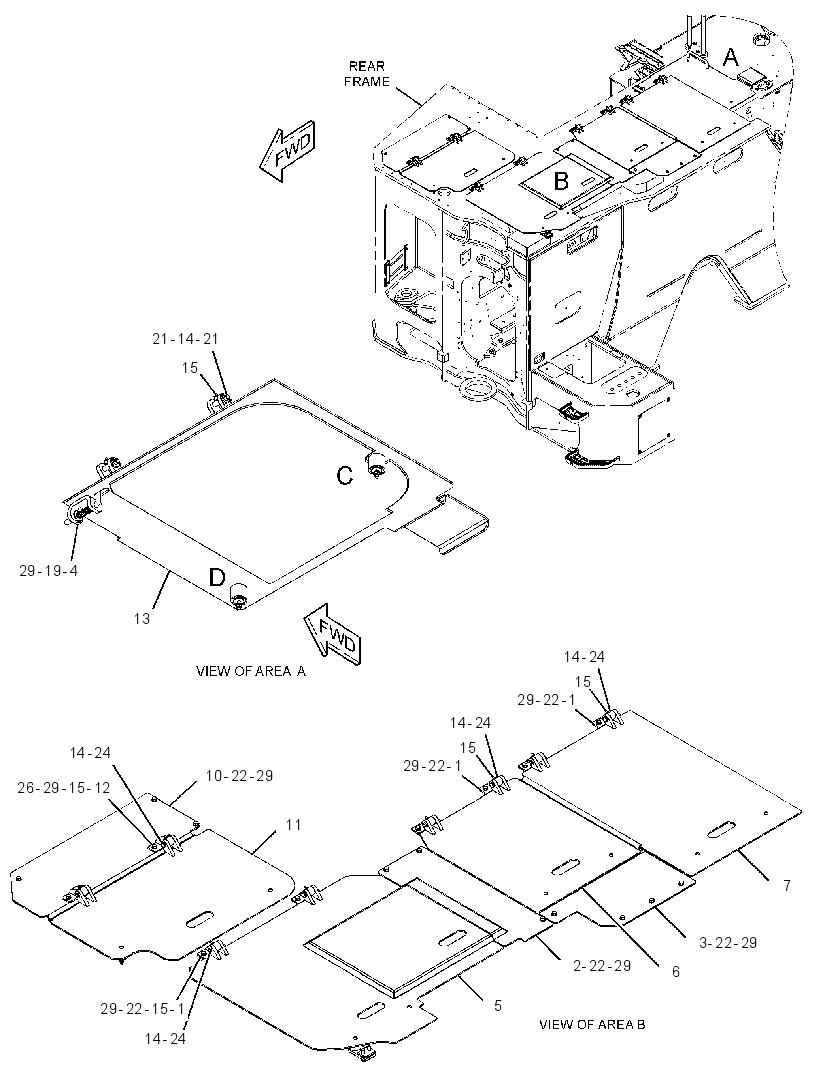 COVER GP-DECK 3799971 CAT