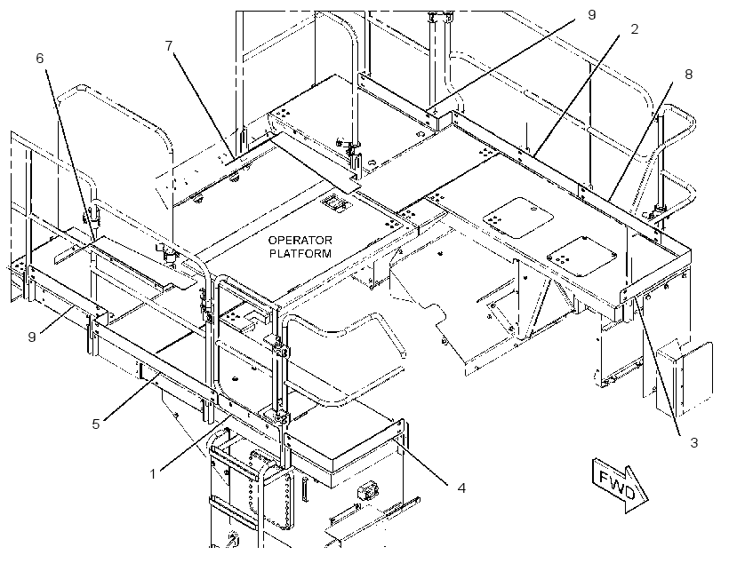 GUARD GP-PLATFORM 3784653 CAT