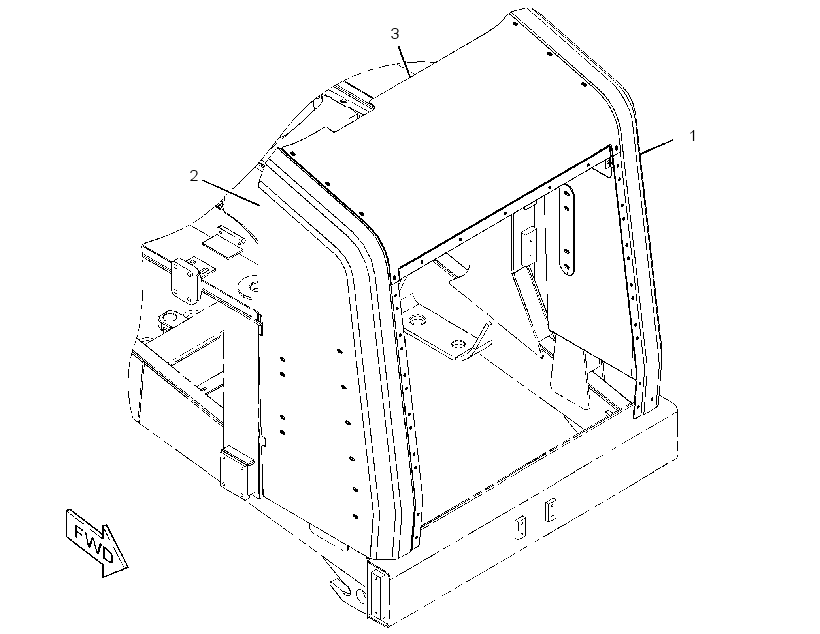 COWLING GP 3656831 CAT