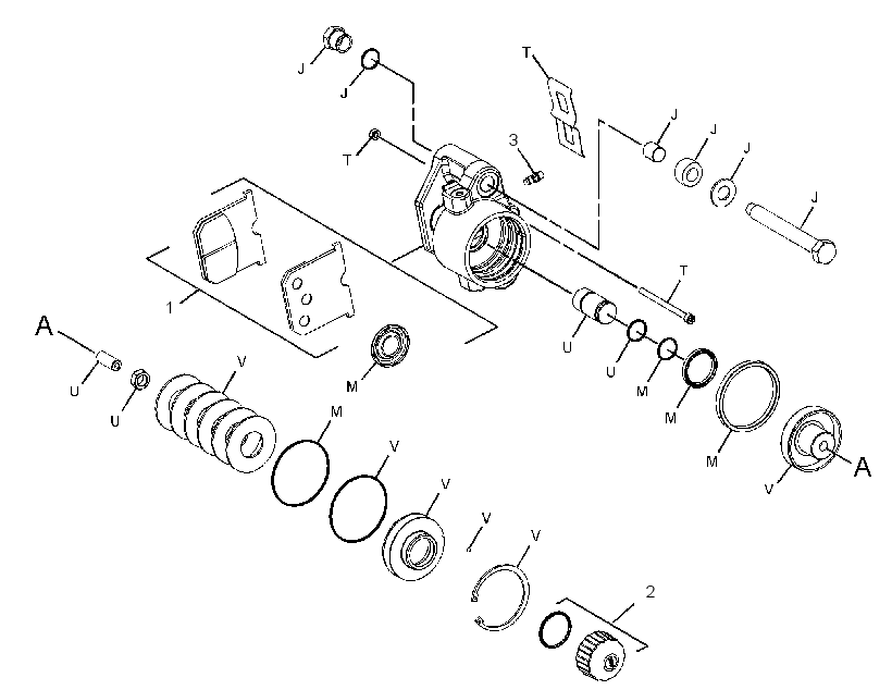 BRAKE GP-HYDRAULIC CALIPER 3651284 CAT