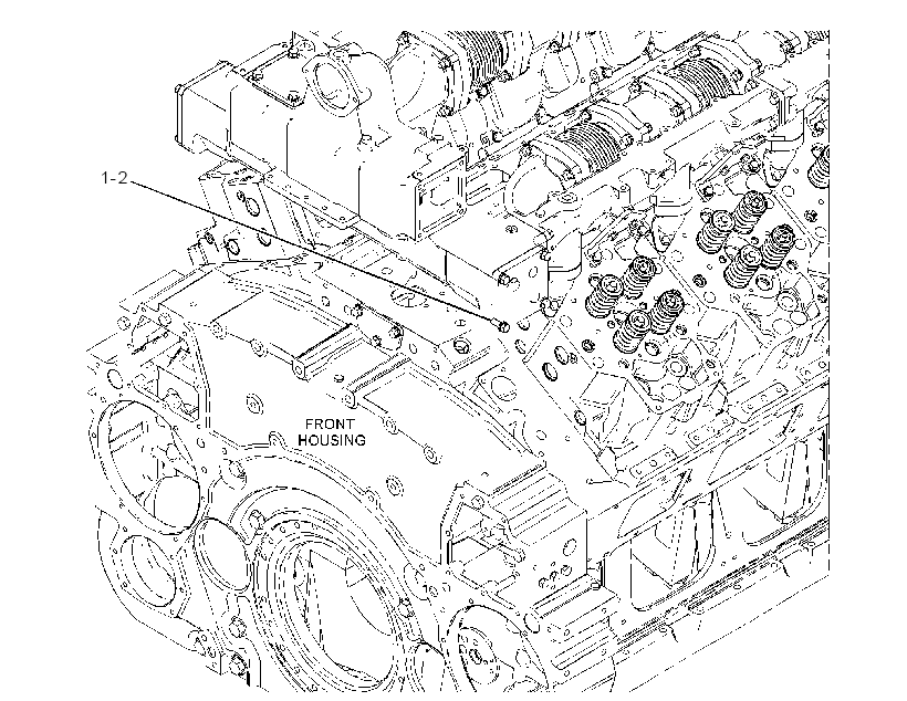 FASTENER GP-REGULATOR HOUSING 4433632 CAT