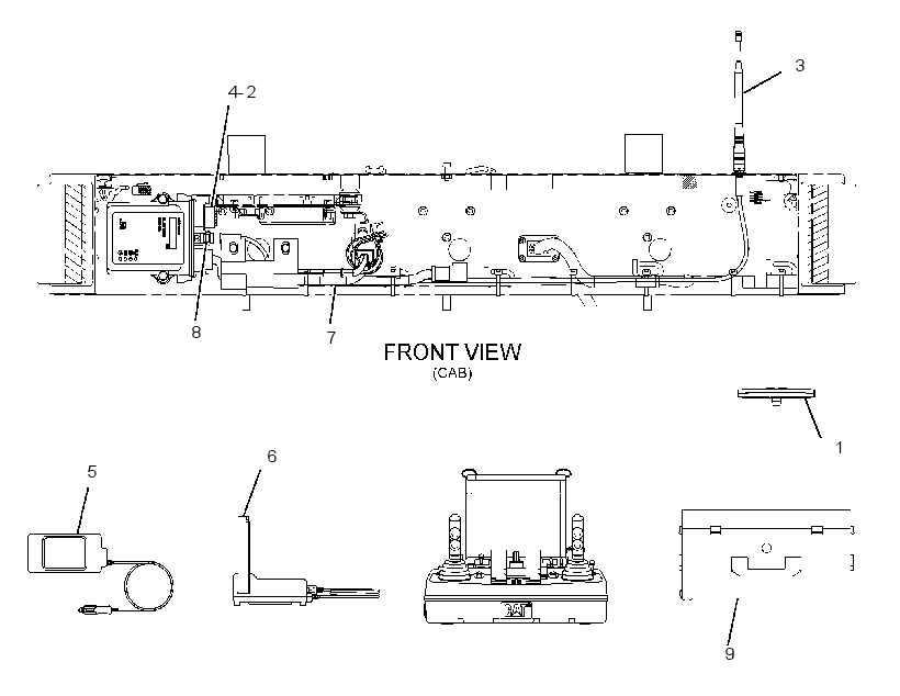 KIT-REMOTE CONTROL 4248728 CAT