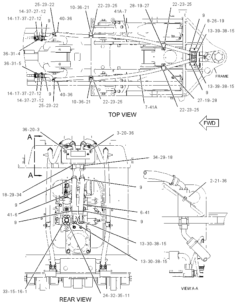 LINES GP-IMPLEMENT 1600842 CAT