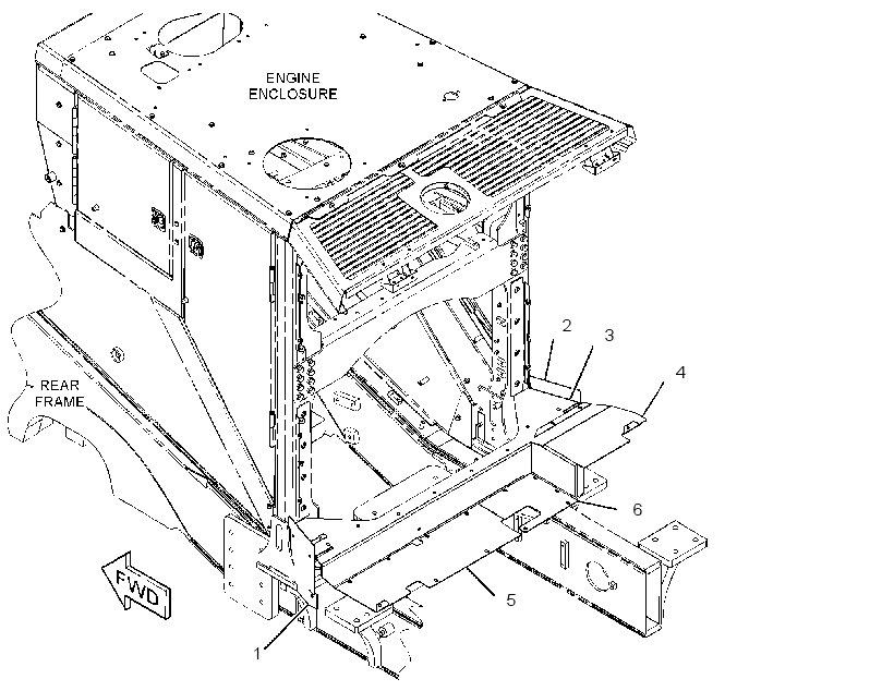 BAFFLE GP 3738660 CAT