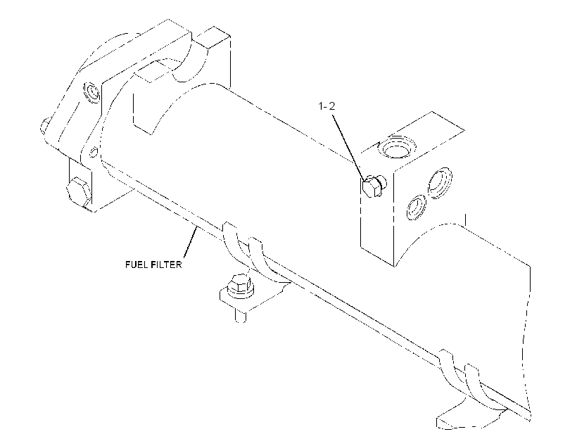 PLUG GP-FUEL FILTER BASE 4392742 CAT